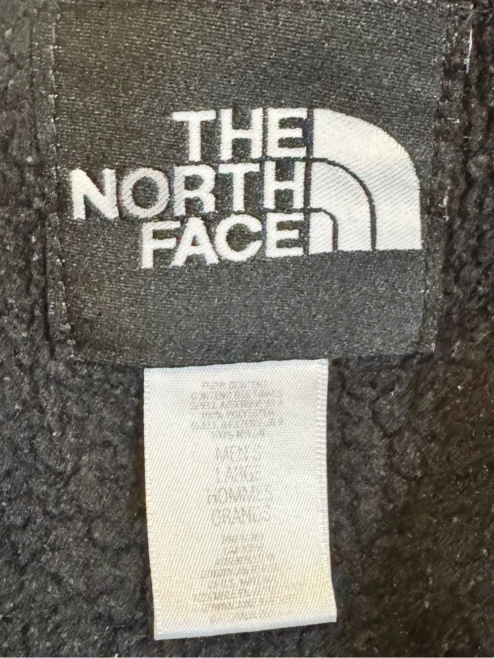 The North Face Vintage Denali Black Fleece Pants Large